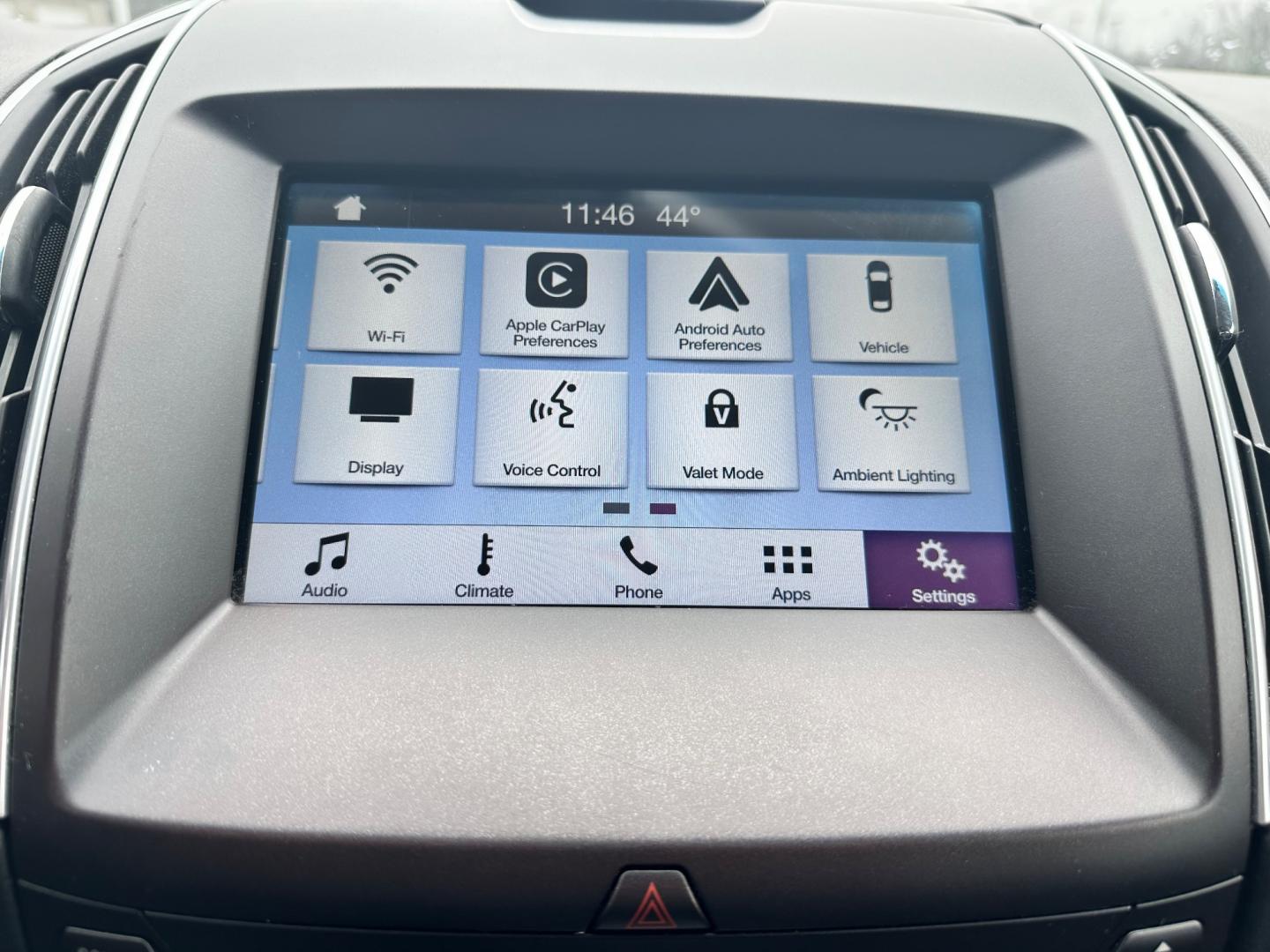 2017 Silver /Black Ford Edge Titanium (2FMPK4K92HB) with an 2.0L I4 DOHC 16V Turbo engine, 6-Speed Automatic transmission, located at 547 E. Main St., Orwell, OH, 44076, (440) 437-5893, 41.535435, -80.847855 - This 2017 Ford Edge Titanium AWD is a well-equipped midsize SUV. It comes with a powerful yet efficient 2.0L EcoBoost engine paired with a smooth 6-speed automatic transmission. Notable features include LED daytime running lights, dusk-sensing headlights, leather interior, auto-dimming rearview mirr - Photo#28